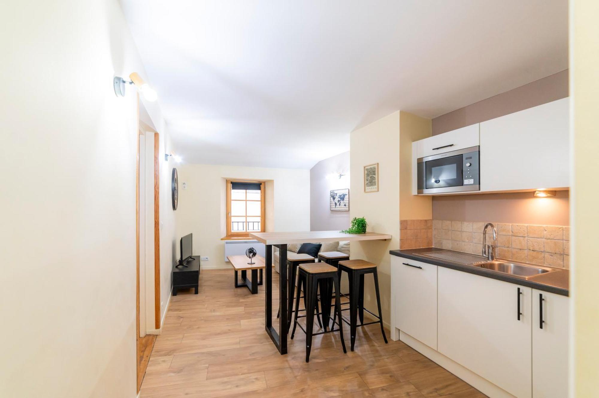 Apartmán T2 Au Coeur Du Centre Historique De Briancon #5 Exteriér fotografie